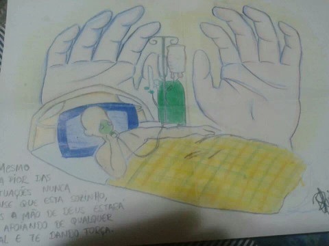 Desenho feito por Rodrigo