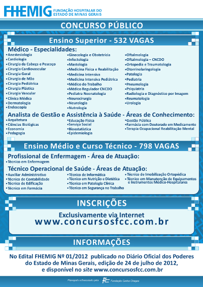 Concurso é prorrogado