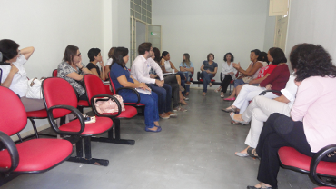 Roda de Conversa no CEPAI com mães e profissionais de saúde