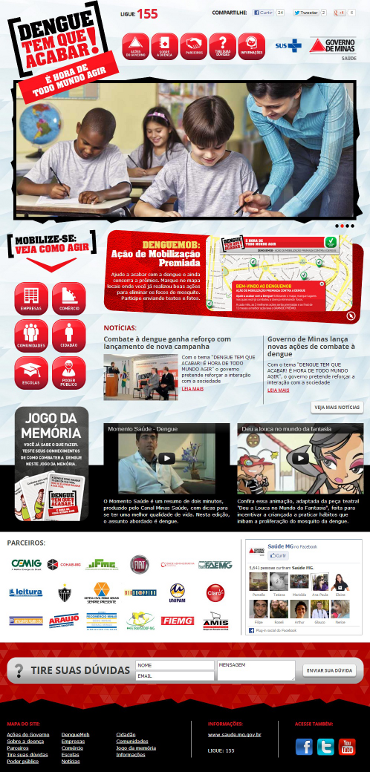 Mobilização contra a dengue utiliza as redes sociais