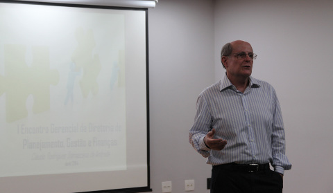 Presidente no I Encontro Gerencial da DPGF