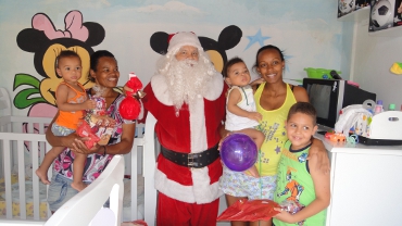 Papai Noel no João Paulo II