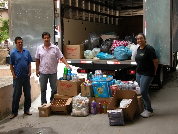 Campanha para arrecadação de donativos encerra-se com saldo positivo