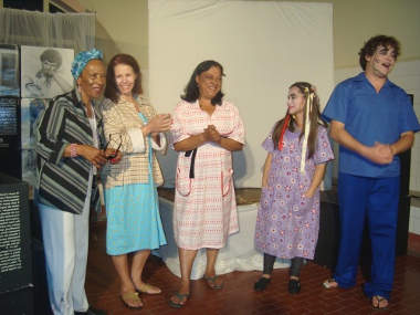 Foto: NEP/CHPB<BR />A peça teatral fez parte da programação 