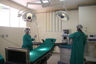 Foto: Adair Gomez <BR /> O serviço conta com duas salas de cirurgia, sala de recuperação e 23 leitos 