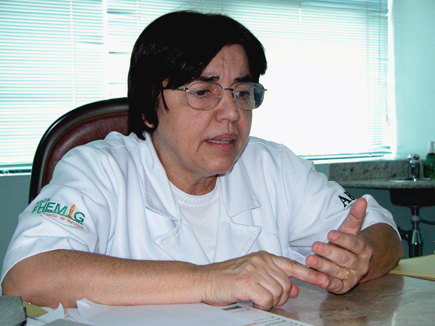 Foto: Divulgação Fhemig<BR /> Sandra Lyon, dermatologista do Hospital Eduardo de Menezes