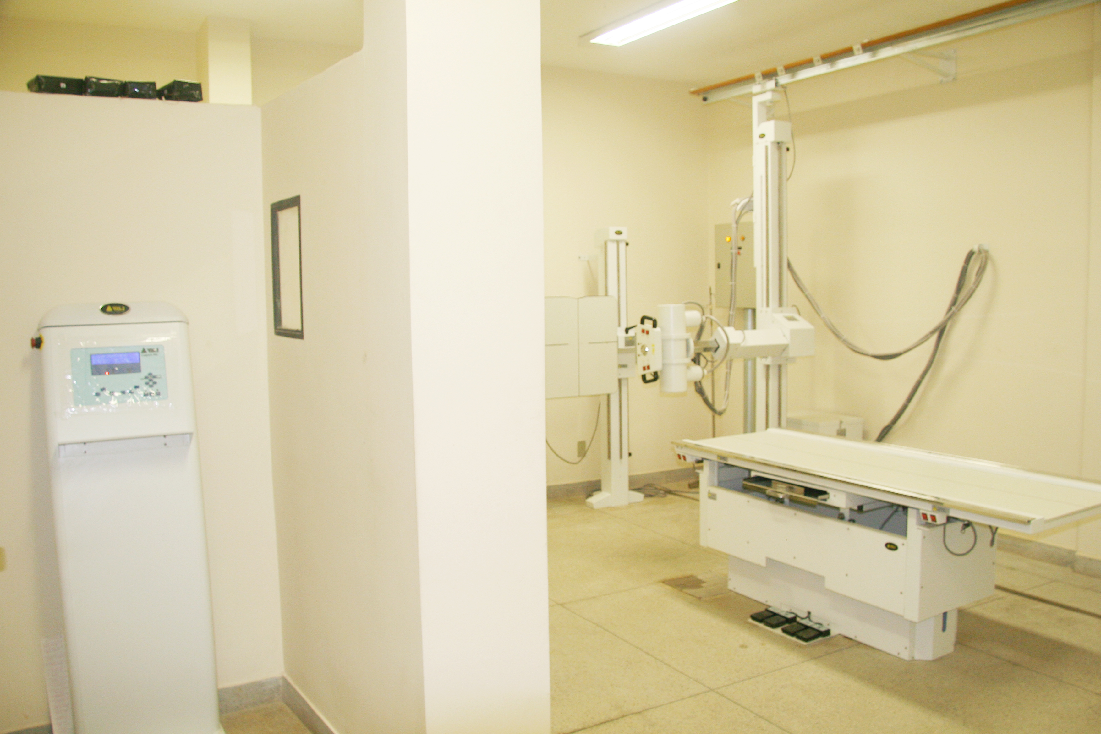 Nova Radiologia vai contar com modernos equipamentos já instalados para raios-x, ultra-som e fluoroscopia