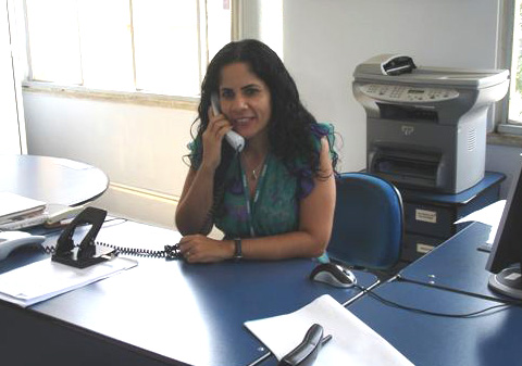 Foto: Michelle Toledo<BR />Meire Rose, do NEP do Hospital Júlia Kubitschek