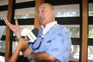 Foto: Adair Gomez <BR /> O fisioterapueta Francisco Guerra alerta que o feriado e calor podem ser uma combinação ruim quando o assunto é afogamento