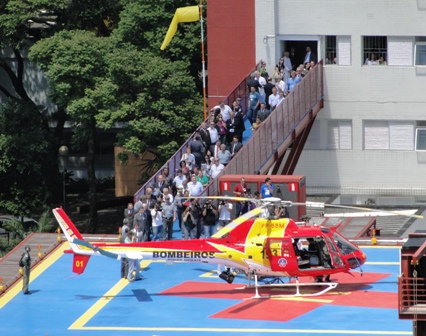 Heliponto visa dar mais conforto, agilidade e segurança na assistência a pacientes vítimas de traumas graves 