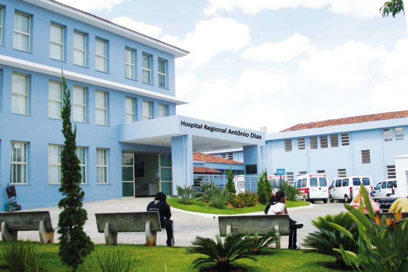 Foto: Divulgação Fhemig<BR />Hospital Regional Antônio Dias, em Patos de Minas