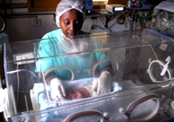 Foto: Jefferson Steiner <BR /> Prematuro recebe cuidados na UTI Neonatal do HRJP