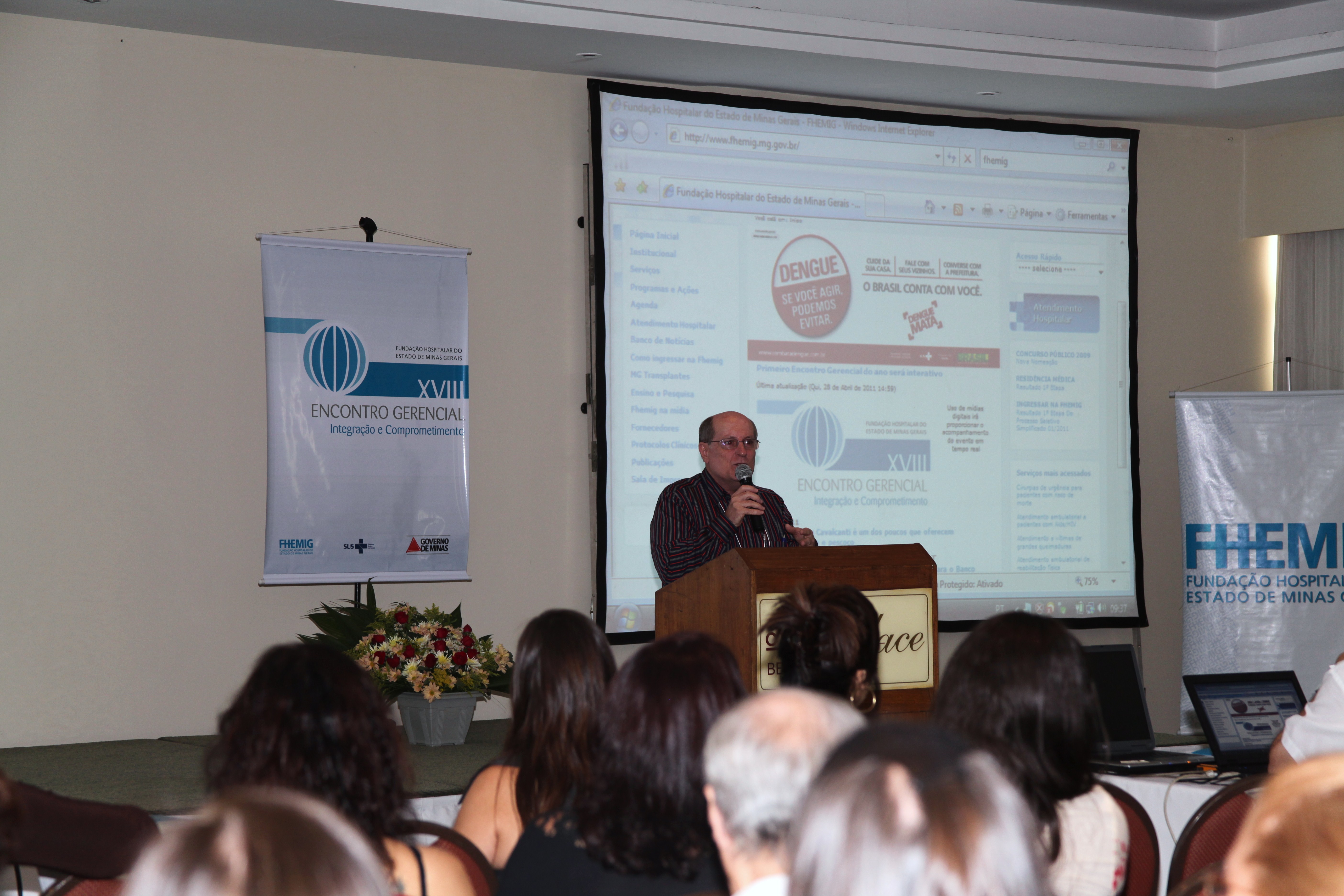 Foto: Erick Dias <BR /> Presidente abre XVIII Encontro Gerencial