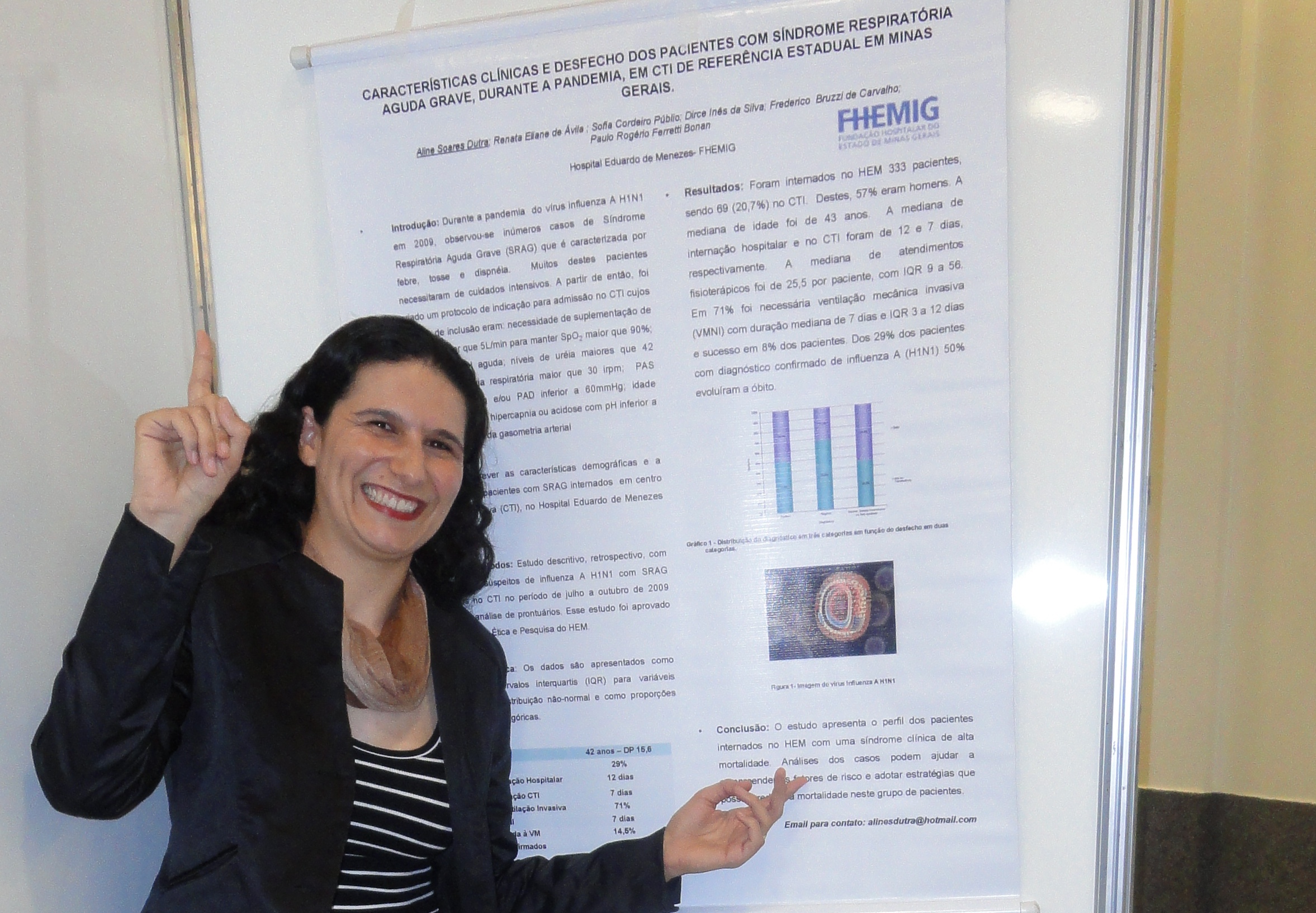 Foto: Andrezza Castro <BR /> Aline Soares Dutra, do HEM, levou o 1º lugar geral 