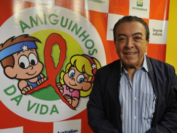 Turma da Mônica com personagens soropositivos