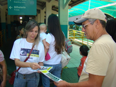 SES realiza blitz em estações ferroviárias