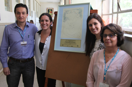 Placa da Iniciativa Hospital Amigo da Criança