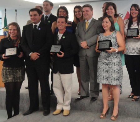Governador e servidores premiados