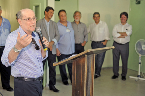 O presidente da Fhemig representou o secretario de Estado de Saúde