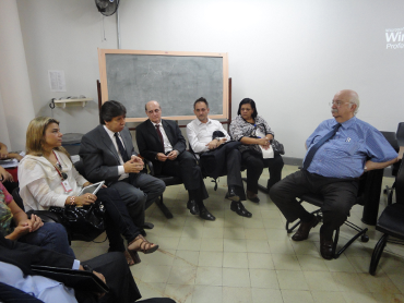 Visita Secretário SES ao Hospital Eduardo de Menezes